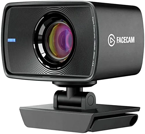 Elgato Facecam - 1080p60 True Full HD Webcam for Live Streaming, Gaming, Video Calls, Sony Sensor, Advanced Light