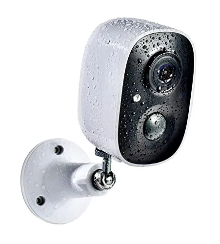 GMK Security Camera Wireless Outdoor, 1080P Color Night Vision AI Motion Detection 2-Way Talk Battery Powered WiFi Home