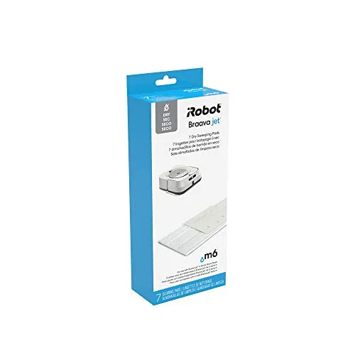 iRobot® Authentic Replacement Parts- Braava Jet® m Series Dry Sweeping Pads, (7-Pack) robot vacuum