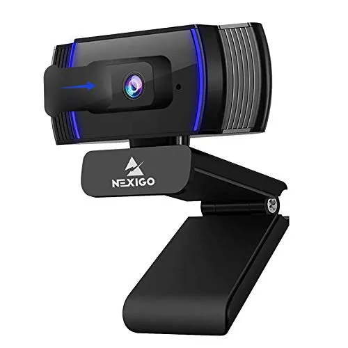 NexiGo N930AF Webcam with Microphone for Desktop, Autofocus, Webcam for Laptop, Computer Camera, 1080p HD USB Web Camera,
